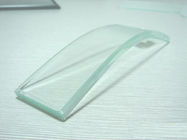 5 mm - 19 mm curvas templado vidrio 800 mm * 2200mm máx. para muro cortina con alta precisión
