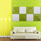 Forme a PU 3D el panel de pared decorativo para el dormitorio/el hotel/KTV