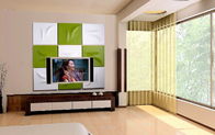 Forme a PU 3D el panel de pared decorativo para el dormitorio/el hotel/KTV