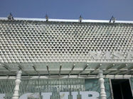 Edificio del panel de pared de la PC 3D/el panel decorativos cuadrados del aislamiento térmico