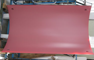 Plano coloreado/vidrio moderado curvado para el CE decorativo del tragaluz