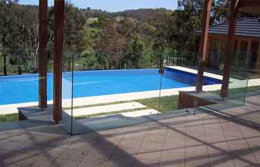 El vidrio moderado seguridad de la piscina cubre 19m m 20m m, extra grande