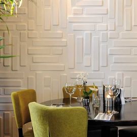 Los paneles de pared decorativos interiores 3D del hotel