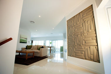 Los paneles de pared decorativos interiores 3D del hotel