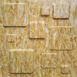 3D ignífugo texturizó las texturas de mármol de la pared de piedra los paneles/3D de pared