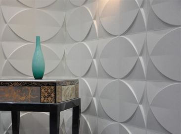 3D modificado para requisitos particulares texturizó los paneles de pared que se casaban el papel de empapelar de la decoración del hotel
