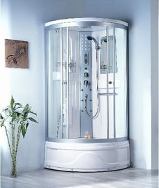 El color esmaltó plano de cristal moderada hierro bajo/doblado para la ducha del cuarto de baño, GB15763.2-2005